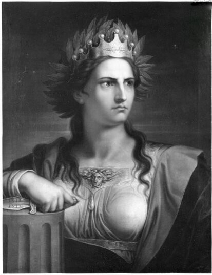 Gerhard von Kügelgen, Allegory for the years 1812/13