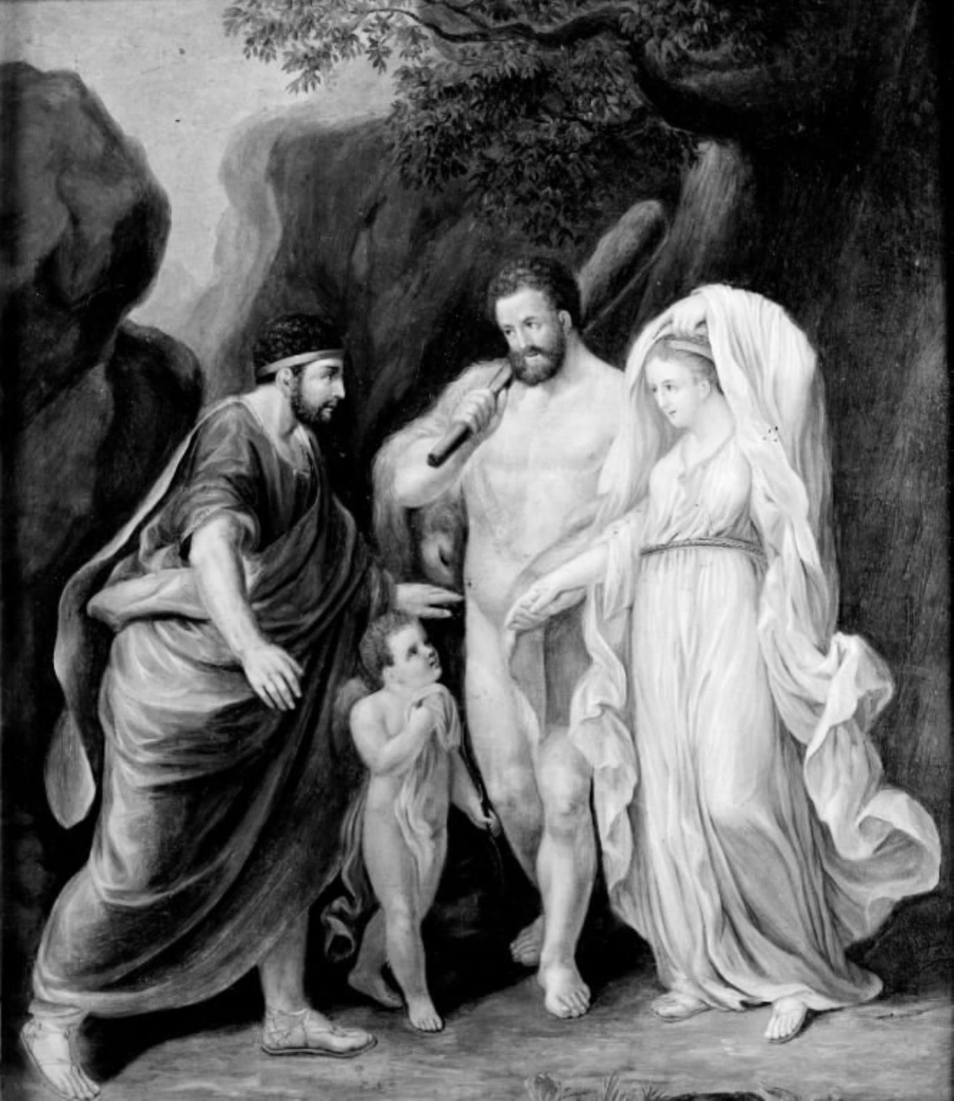 Johann Caspar Lavater, Herkules og Alkeste
