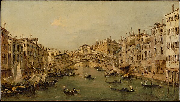 Francesco Guardi, Venice: The Rialto