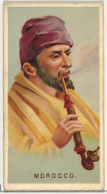 Allen & Ginter, Morocco, from World's Smokers series (N33) for Allen & Ginter Cigarettes