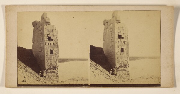 Francis Frith, [Part of the Temples of Koum Ambos (?)]