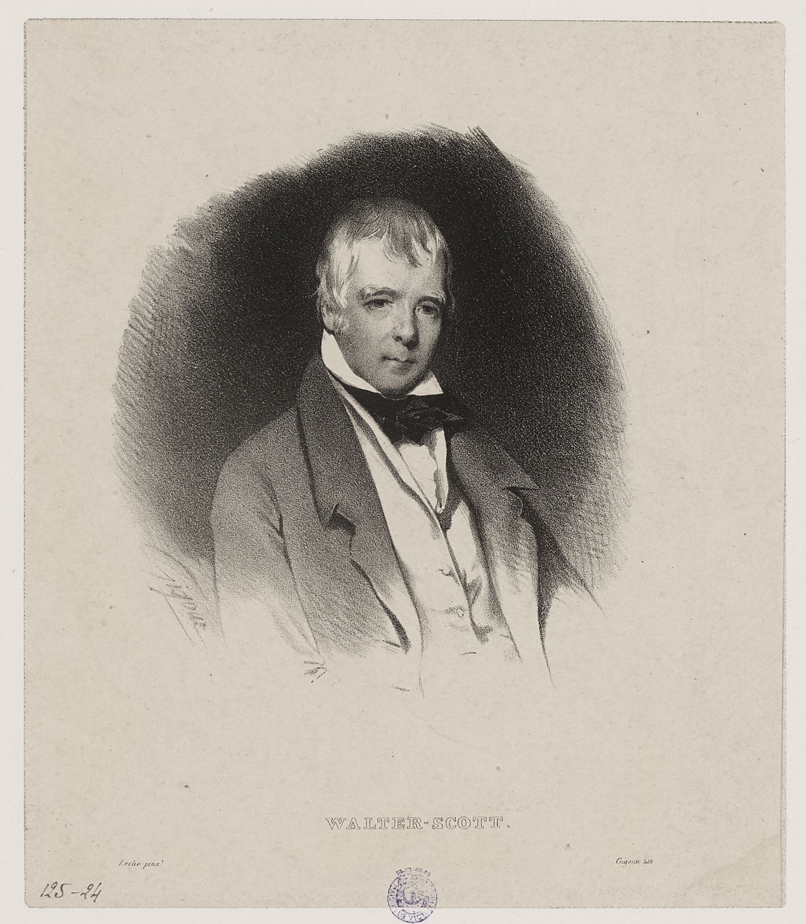 Jean-François Gigoux, Walter-Scott.