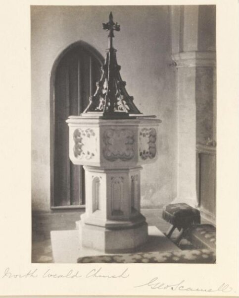 Scamell, George (Mr), National Photographic Record and Survey