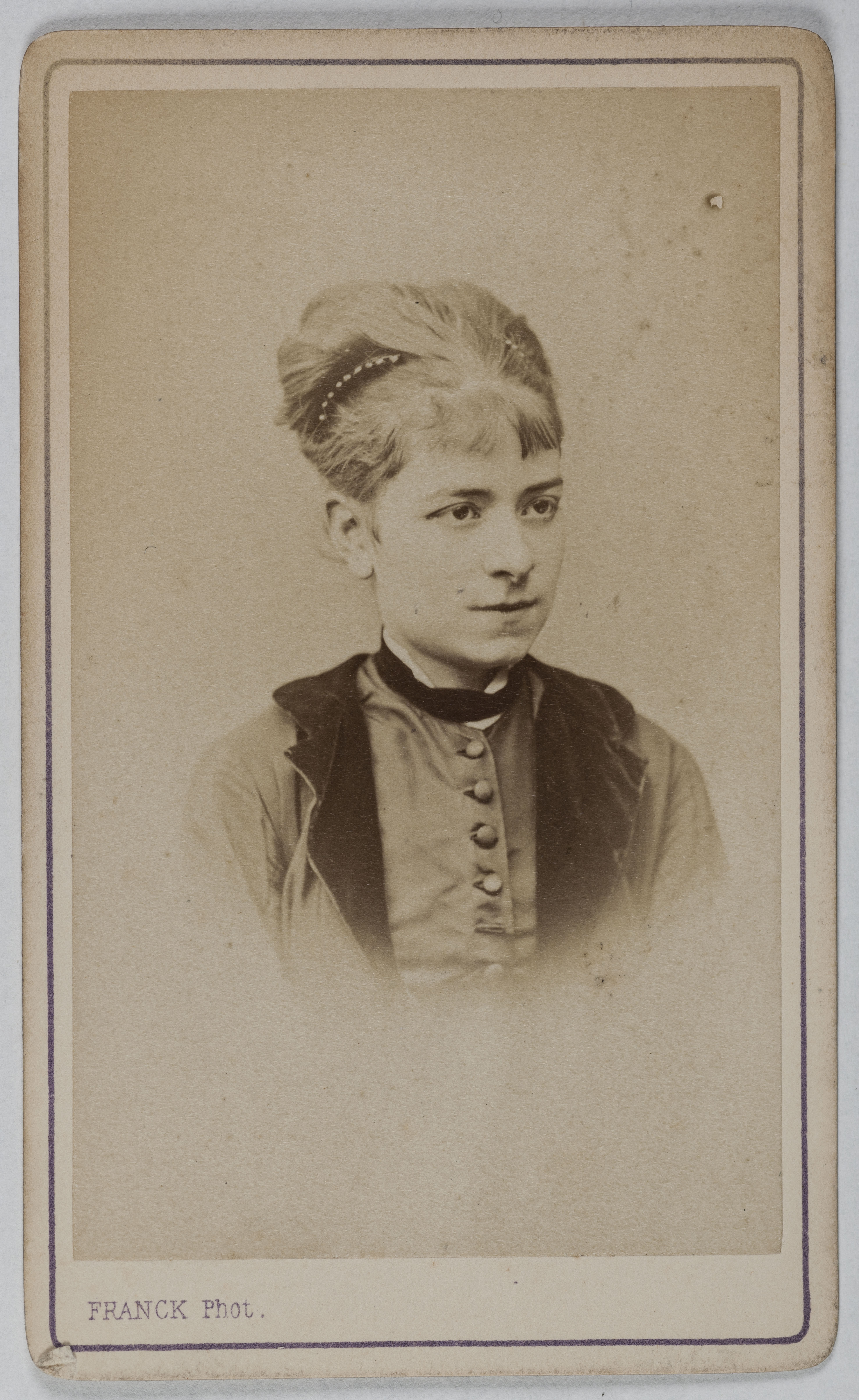 Franck, Portrait d'Eugénie, (actrice)