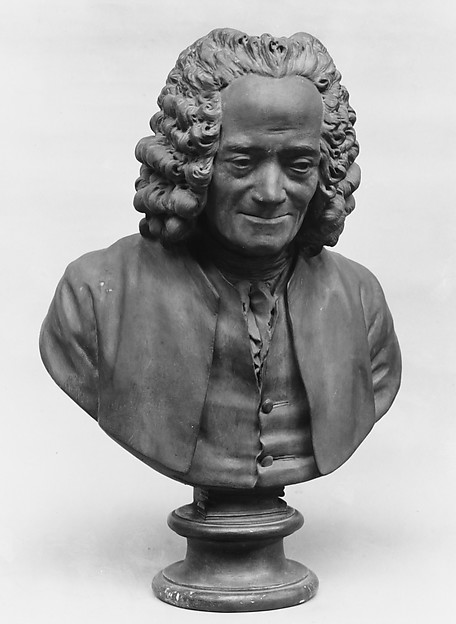 Jean Antoine Houdon, Voltaire (Marie François Arouet, 1694–1778)