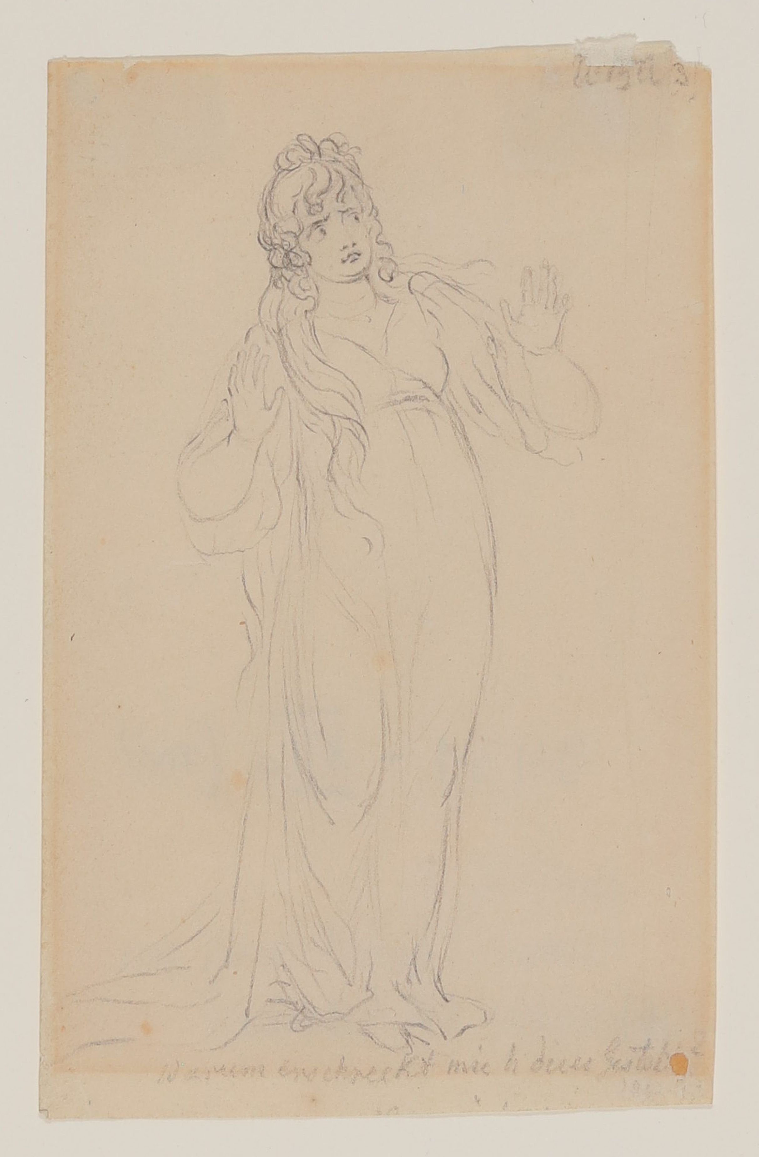 Gebrüder Henschel (Kupferstecher), Friederike Bethmann-Unzelmann als Adelheid in Goethes "Götz von Berlichingen"