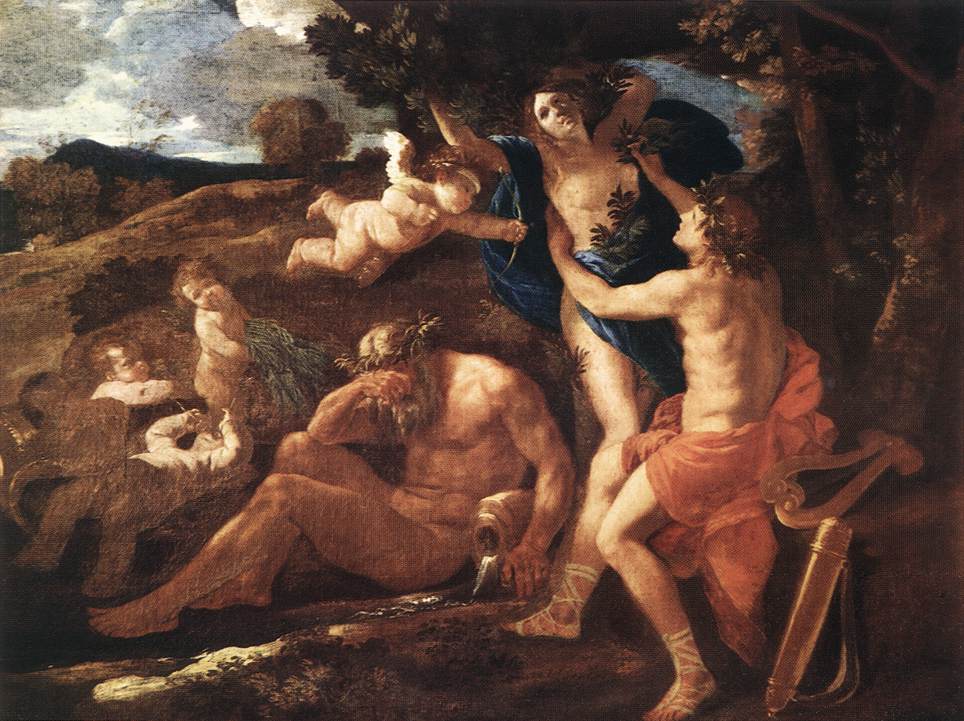Nicolas Poussin, Apollo and Daphne
