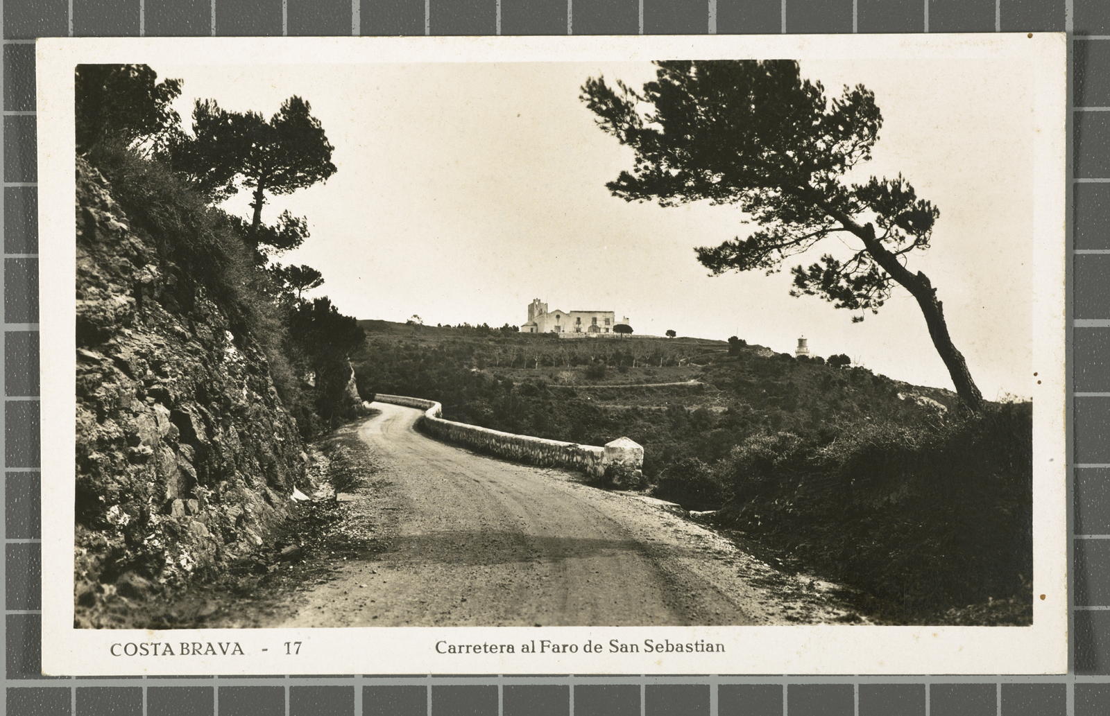 Desconegut, Costa Brava - 17 Carretera al Faro de San Sebastian