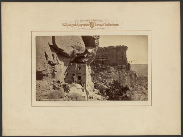 William Henry Jackson, Ancient Ruins in the Cañon of the Mancos