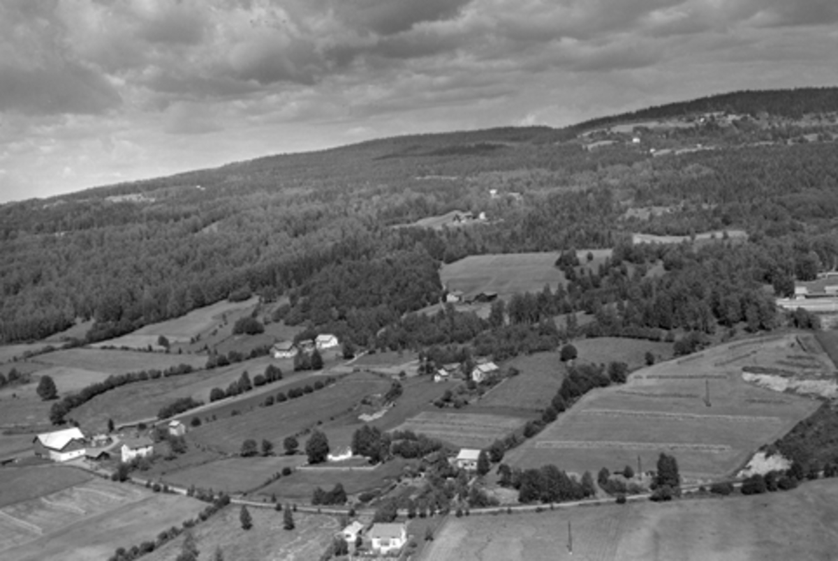 Anno Domkirkeodden, Flyfoto av Rosendahl, Furnes, Ringsaker.