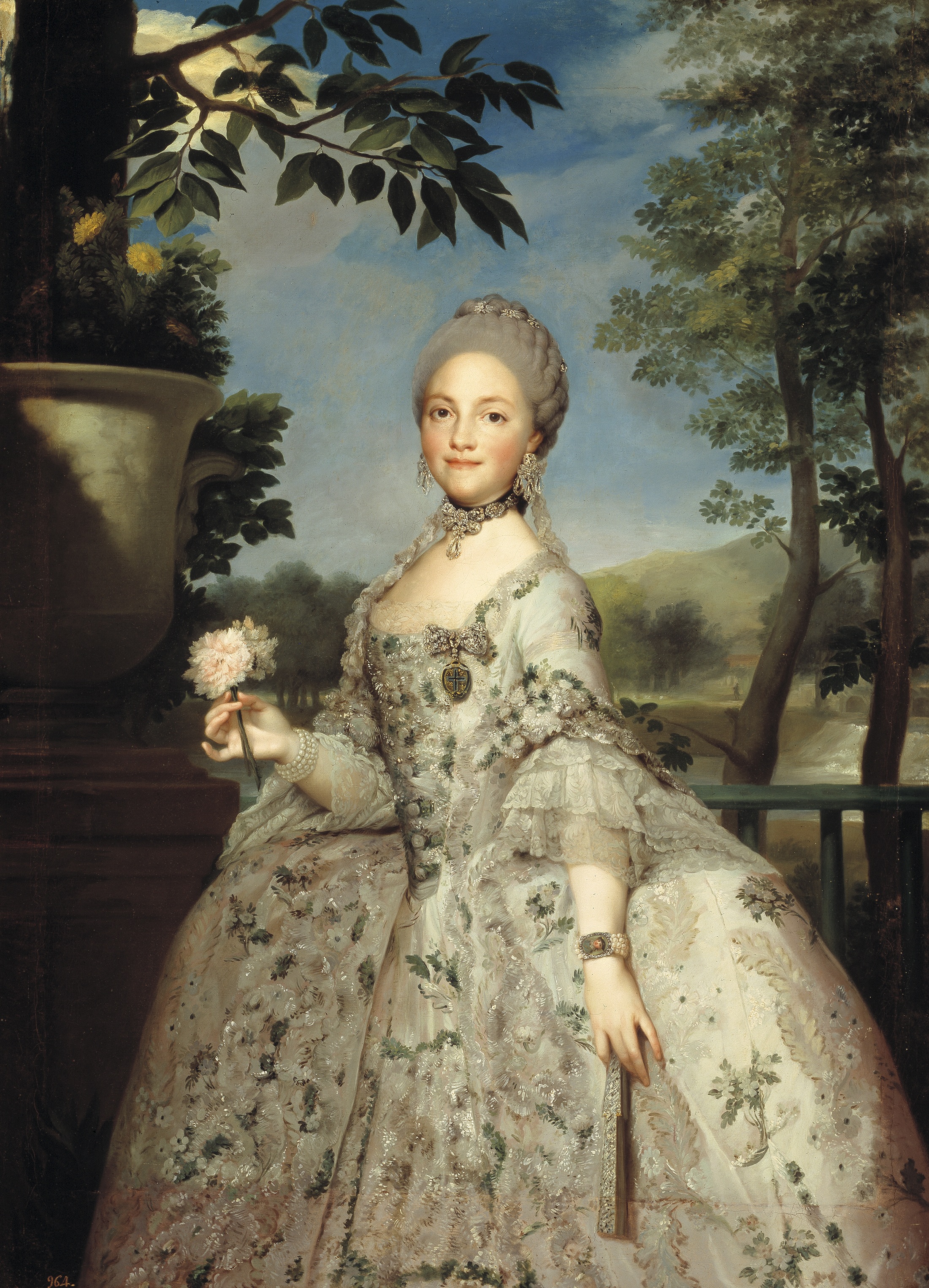 Anton Raphael Mengs, María Luisa of Parma, Princess of Asturias