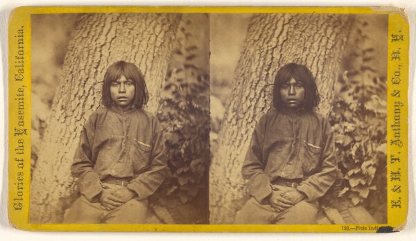 Edward and Henry T. Anthony & Co., Piute Indian Boy.