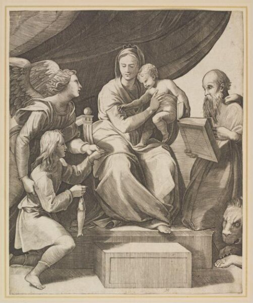 Raphael, Madonna and Child