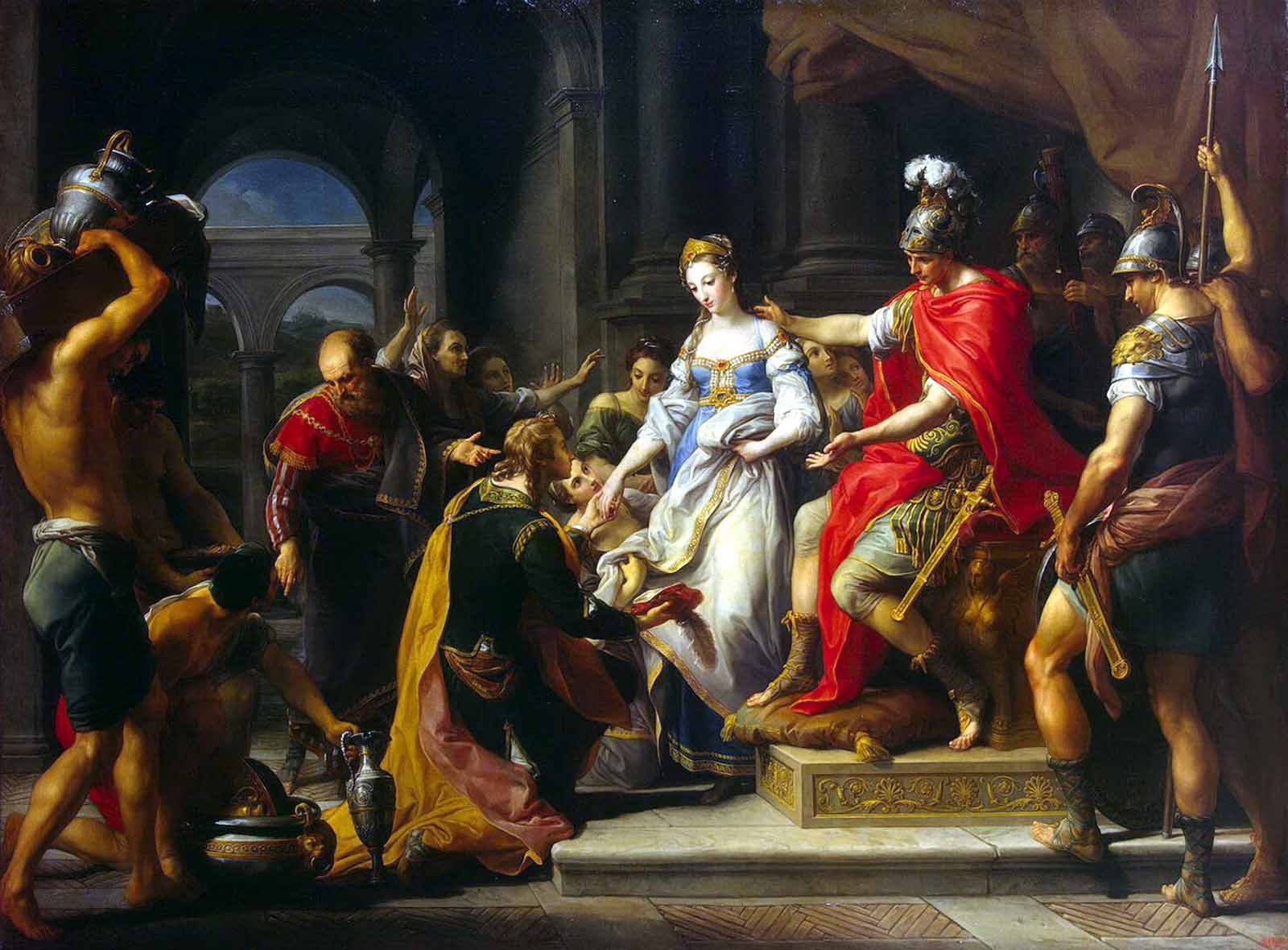 Pompeo Batoni, Continence of Scipio