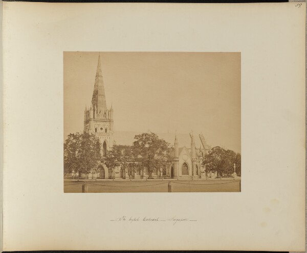 Unknown, The English Cathedral. Singapore