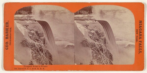 George Barker, Prospect Point in Winter[.] On line of N.Y.C. & H.R.R.R.