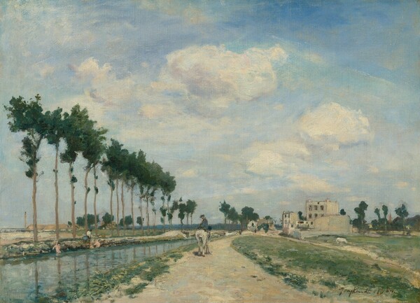 Johan Barthold Jongkind, The Towpath