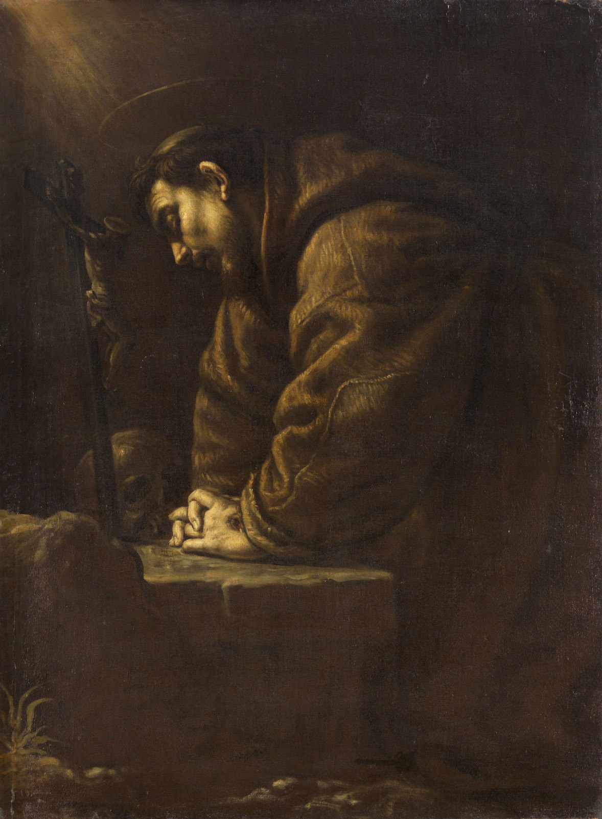 Leandro Bassano, Saint Francis