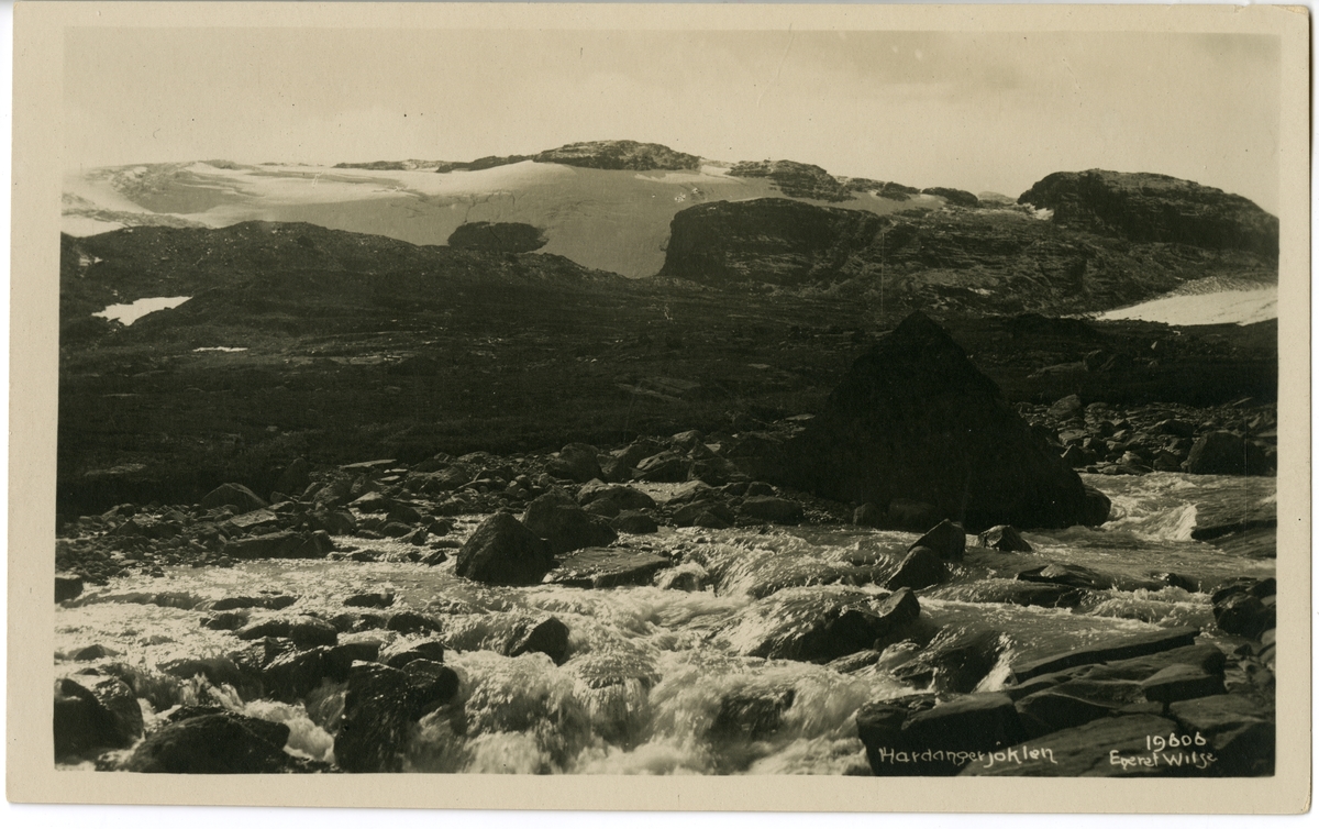 Anders Beer Wilse, Hardangerjøklen