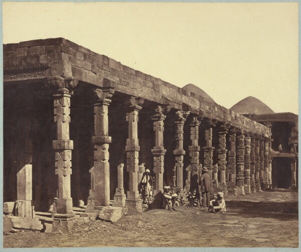 Felice Beato, Hindoo Temple in Kootub