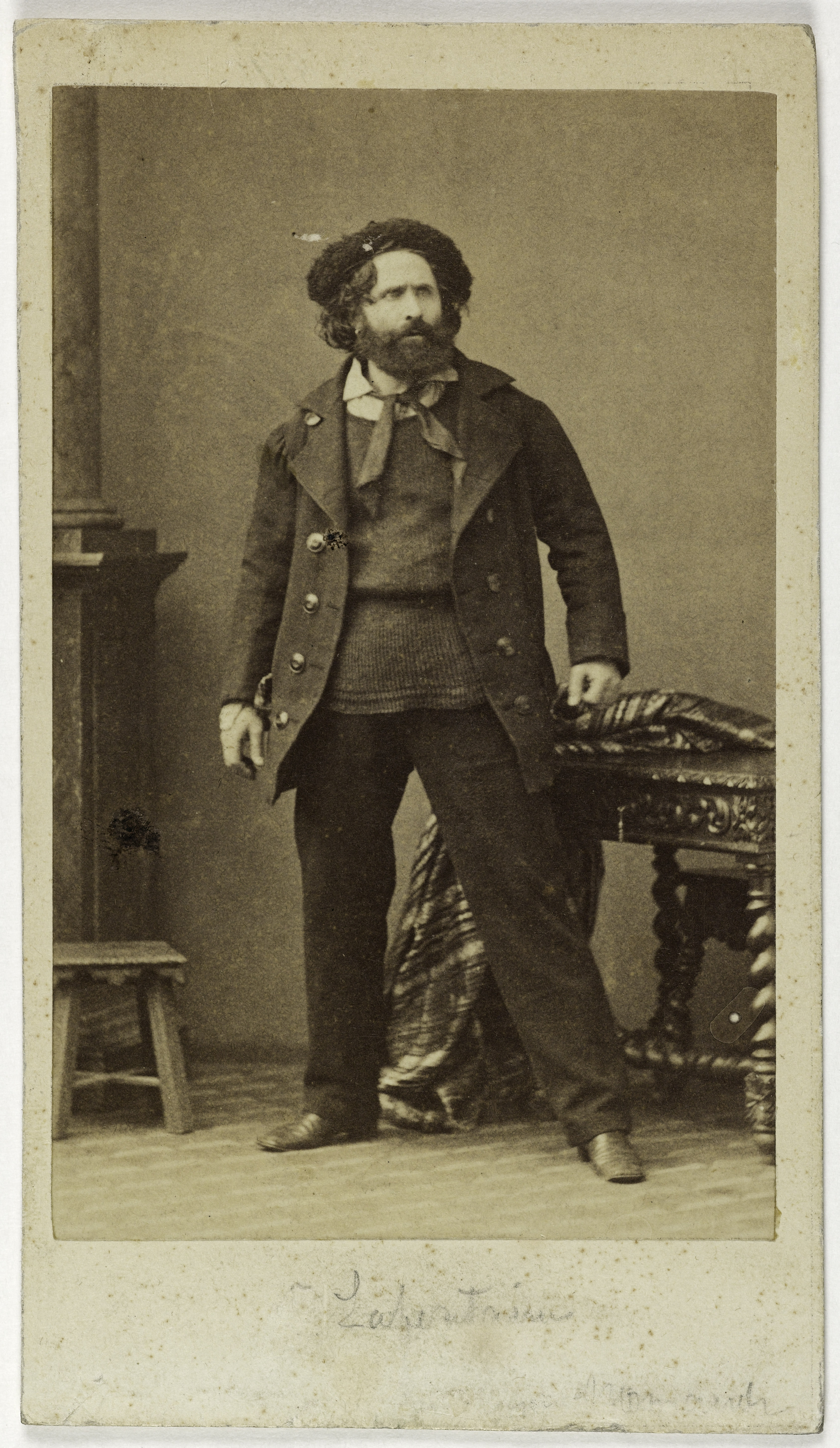 Disderi & Cie, Portrait d'Henri Thomas Lafontaine (1826-1898), (acteur)