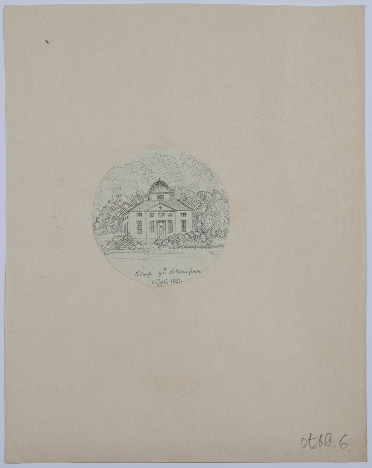 Rudolf Lutter, Liebenstein (Bad Liebenstein, Thüringen): Evang. Kirche vor dem Umbau