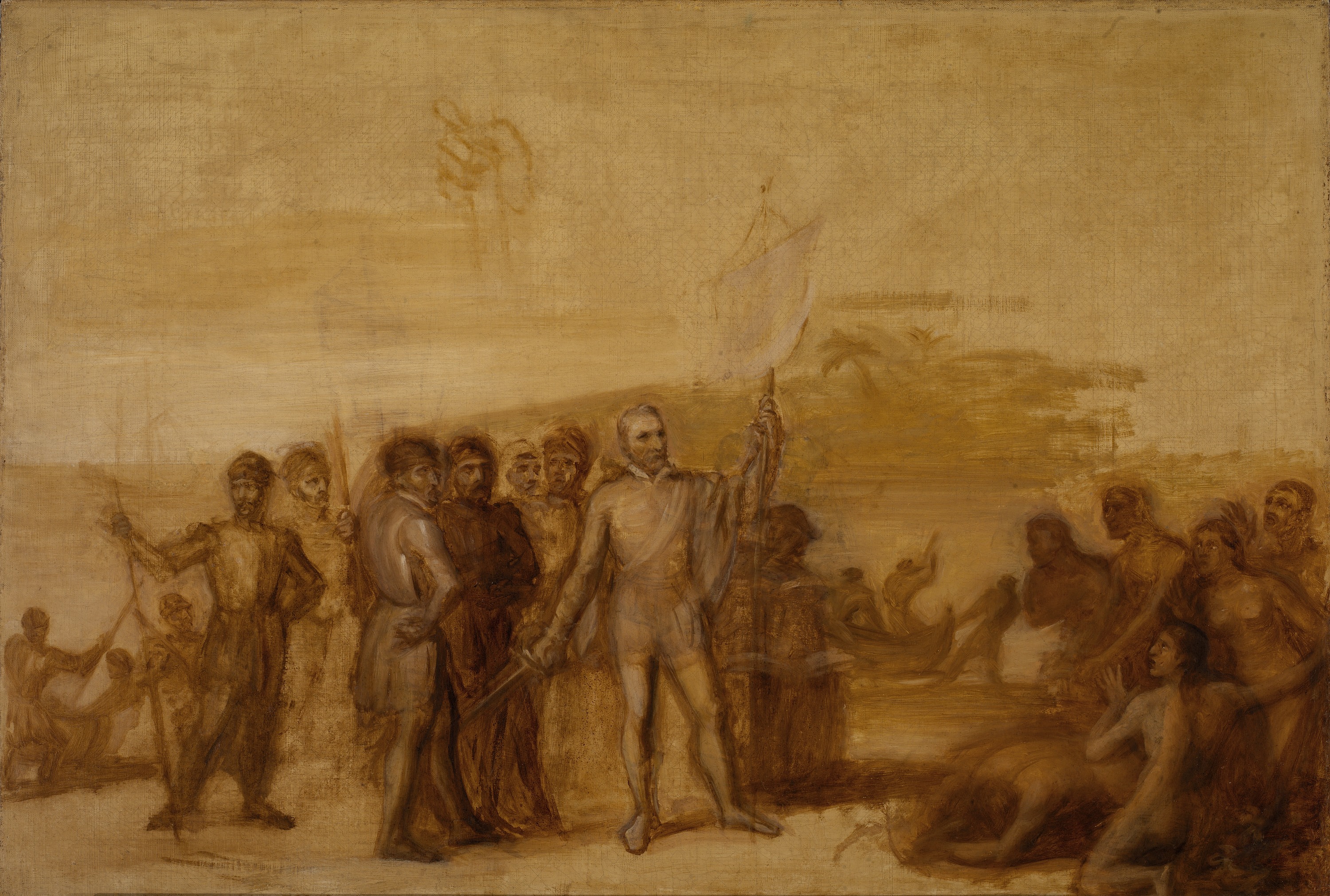John Vanderlyn, The Landing of Columbus