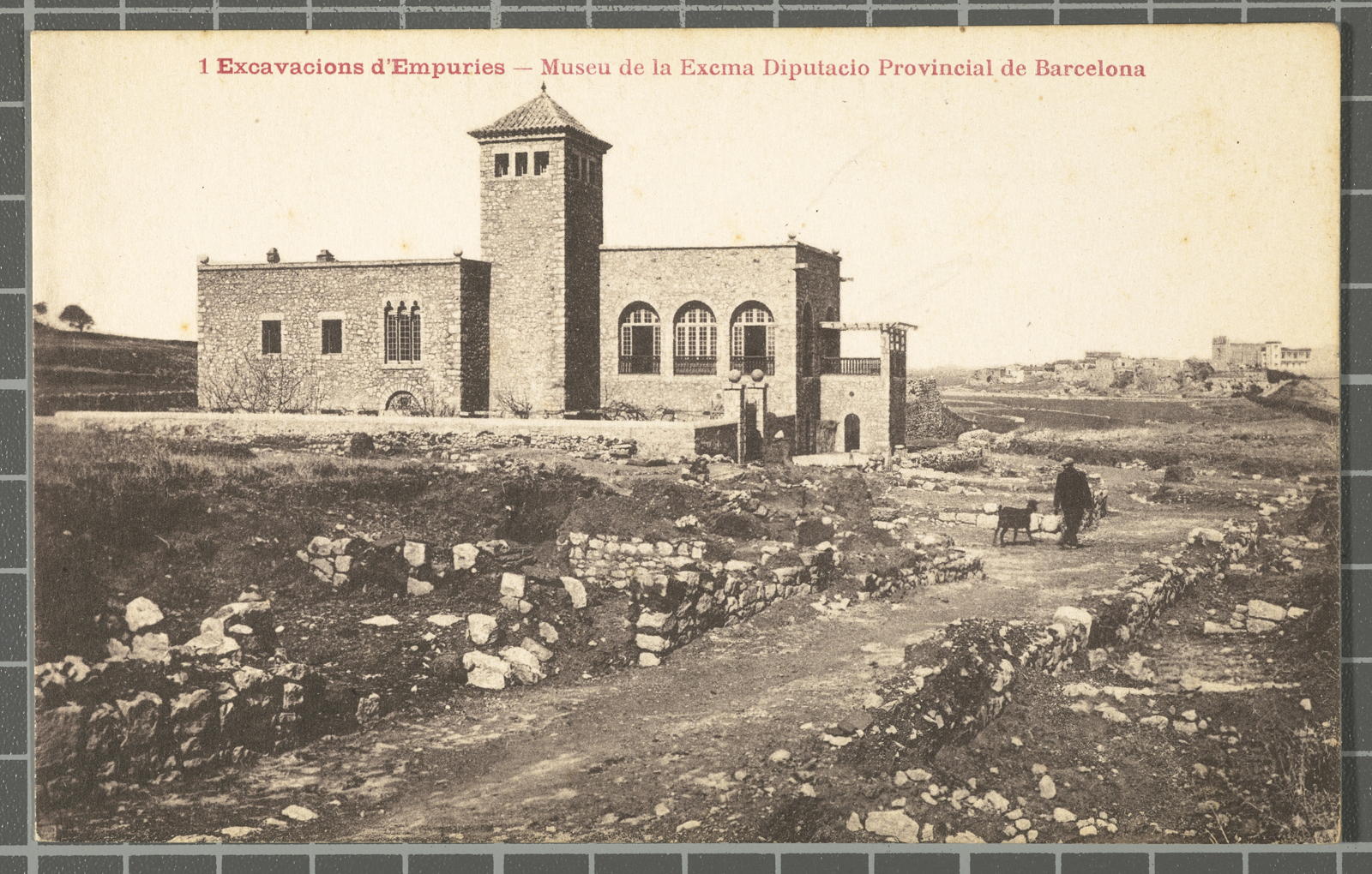 Josep Esquirol Pérez, 1 Excavacions d'Empuries - Museu de la Excma Diputacio Provincial de Barcelona