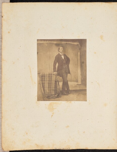 Jakob Höflinger, [Portrait of a leaning man]