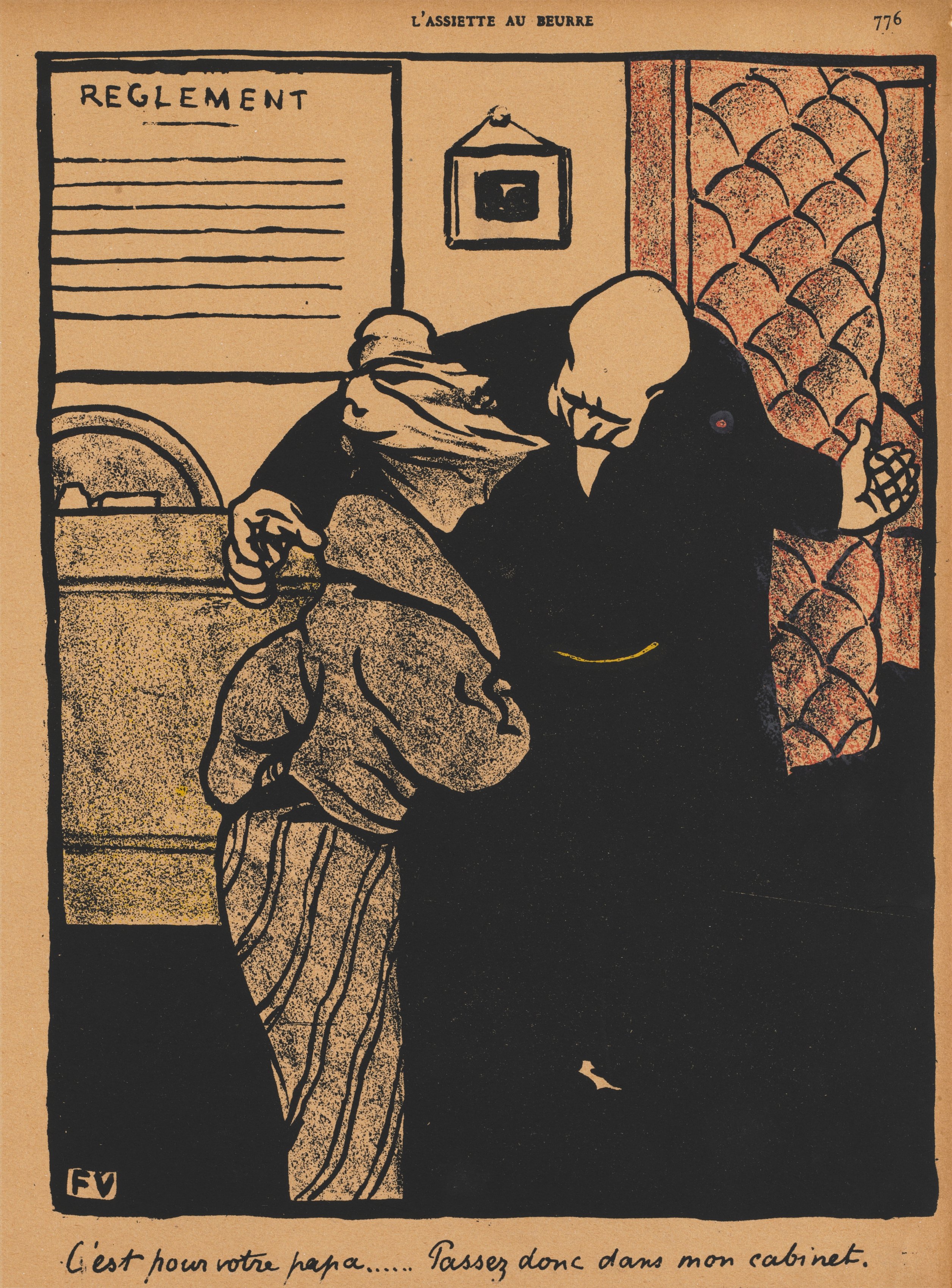 Félix Vallotton, It's about your father...