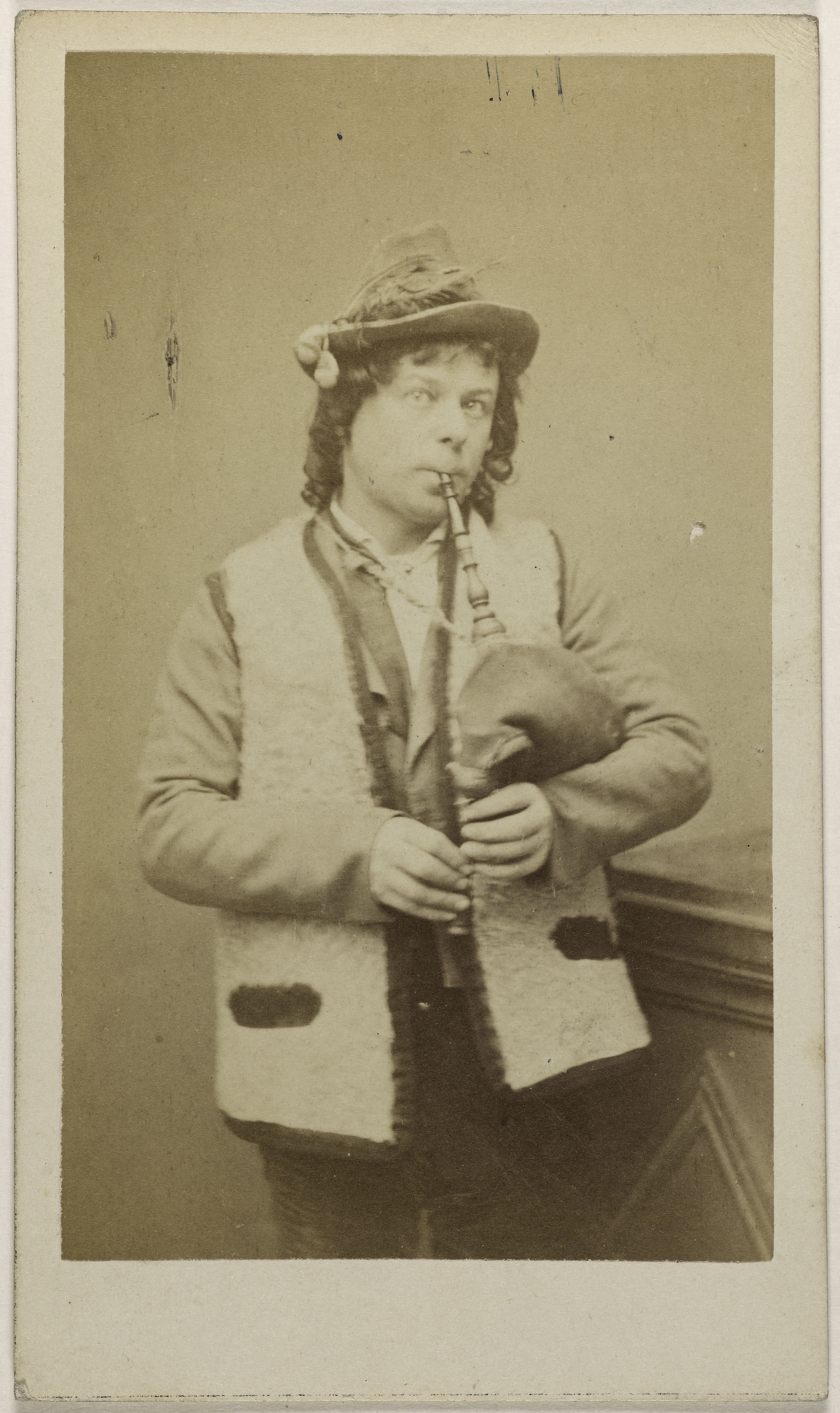 Ulric Grob, Portrait de Berthelier, Jean-François Philibert, (1830-1888), (acteur, chanteur)