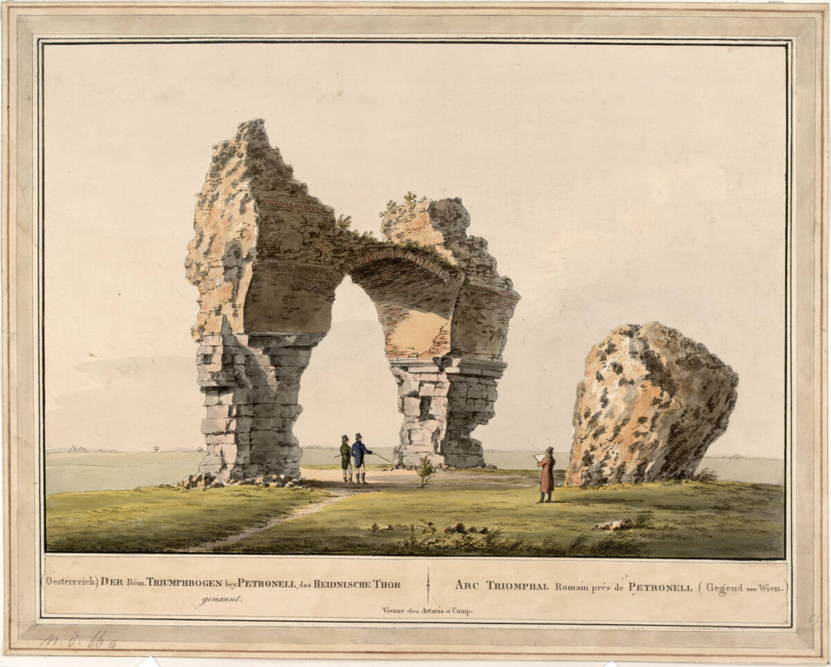 Anonym, Das Heidentor bei Petronell