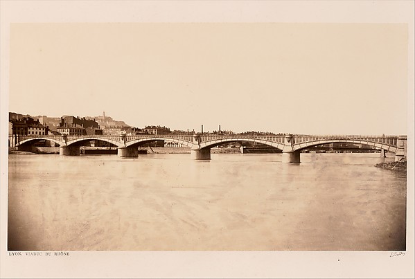 Edouard Baldus, Lyon, Viaduc du Rhône