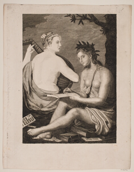 Gerhard Ludvig Lahde, Terpsichore et Kalliope