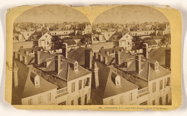 Benjamin West Kilburn, Charleston, S.C., and Fort Sumter, from Mills House.