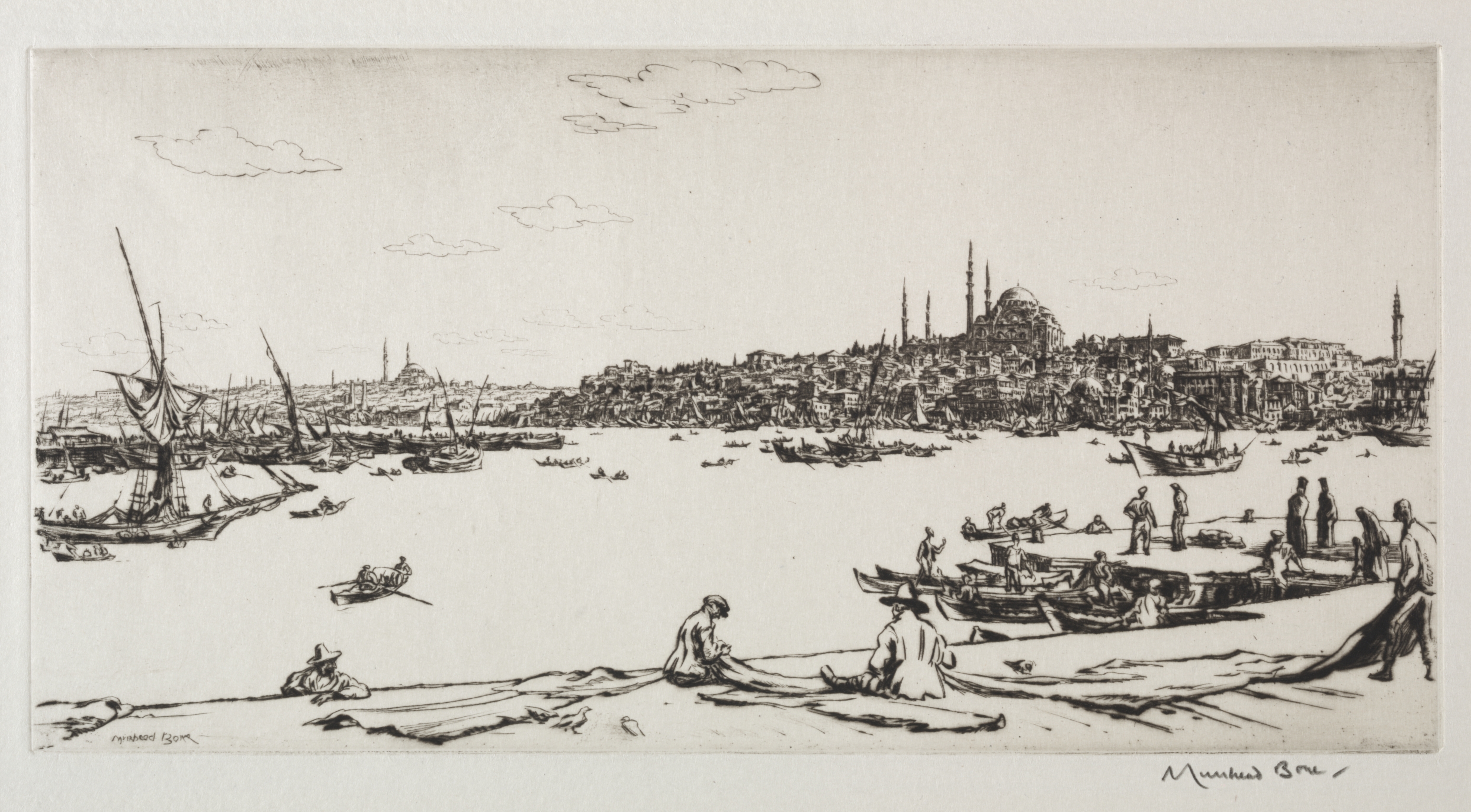 Muirhead Bone, Constantinople