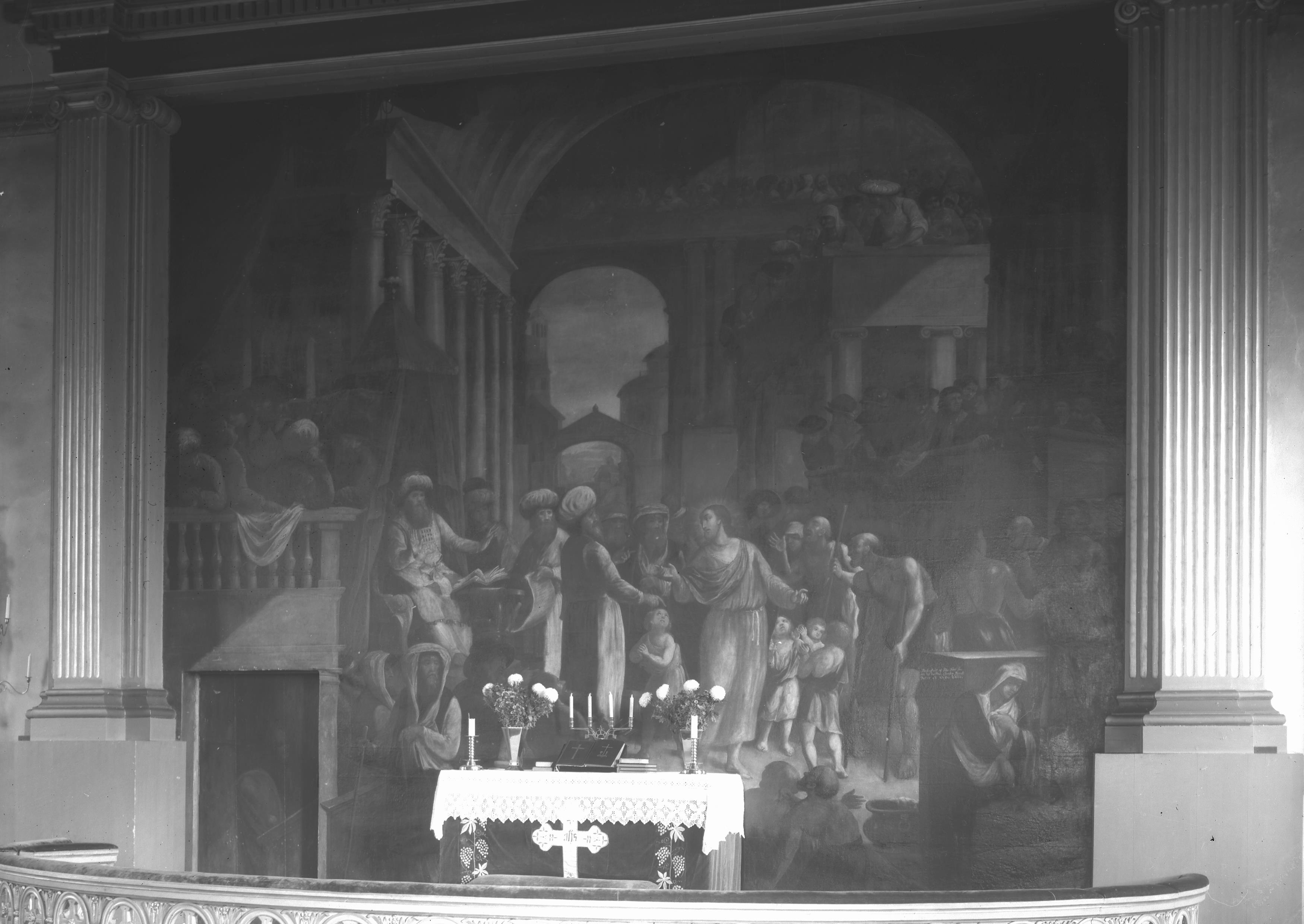 Olle Hellström, Virestads kyrka
