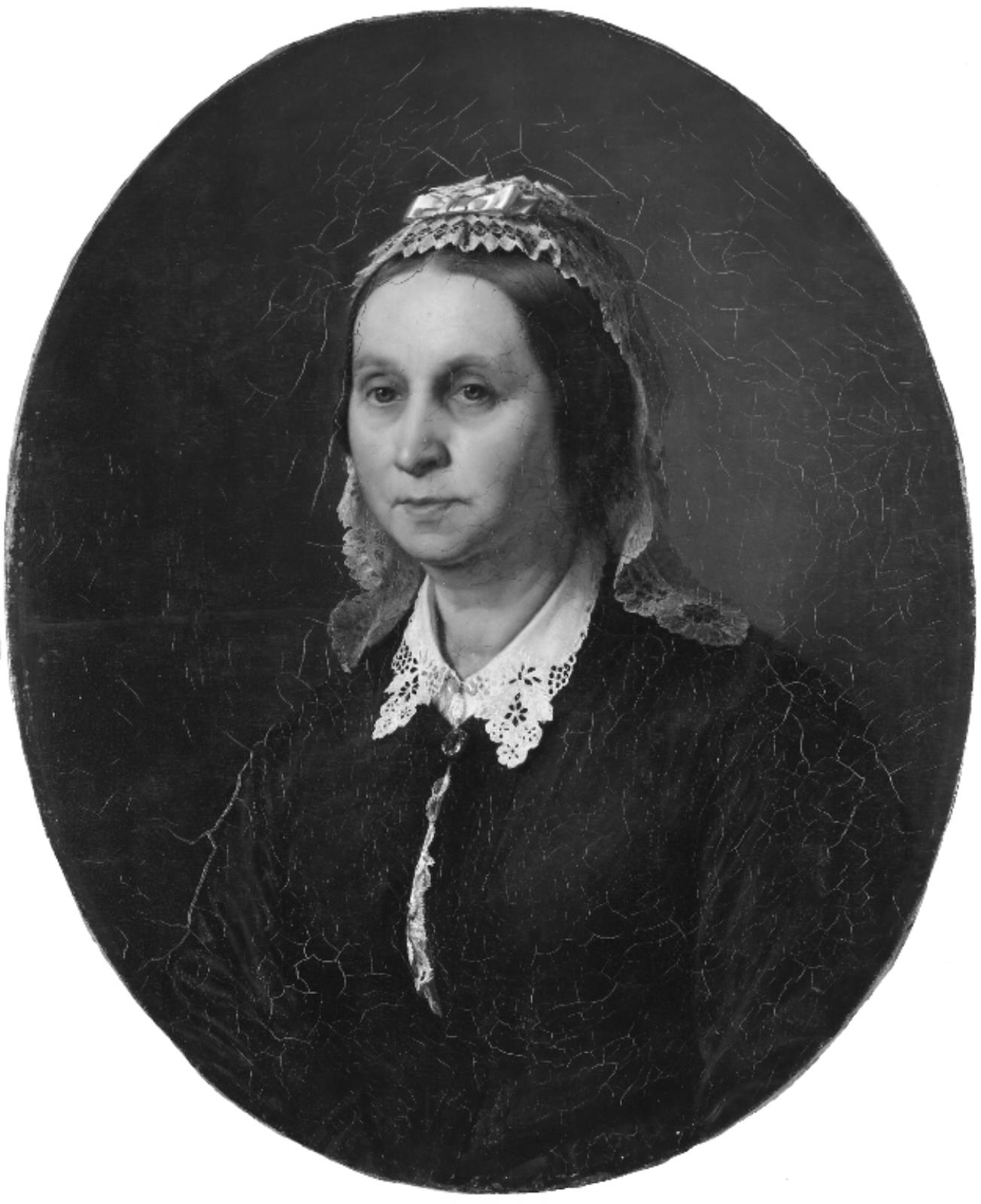 Jørgen Roed, Emilie Mathilde Roed, f. Kruse, kunstnerens hustru
