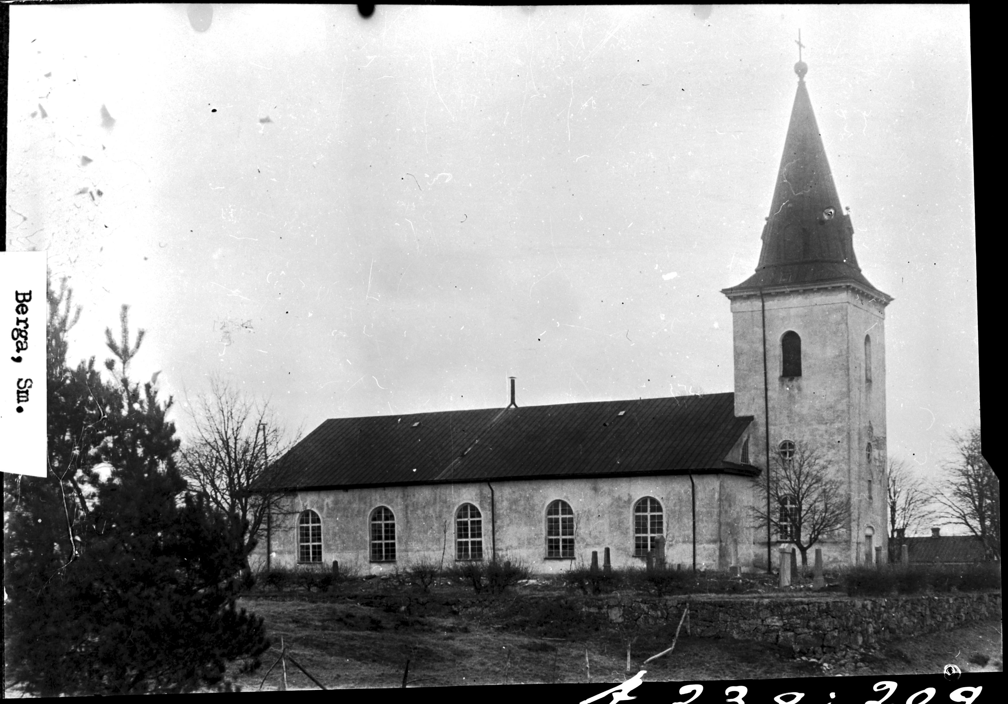 Dan Samuelsson, Berga kyrka
