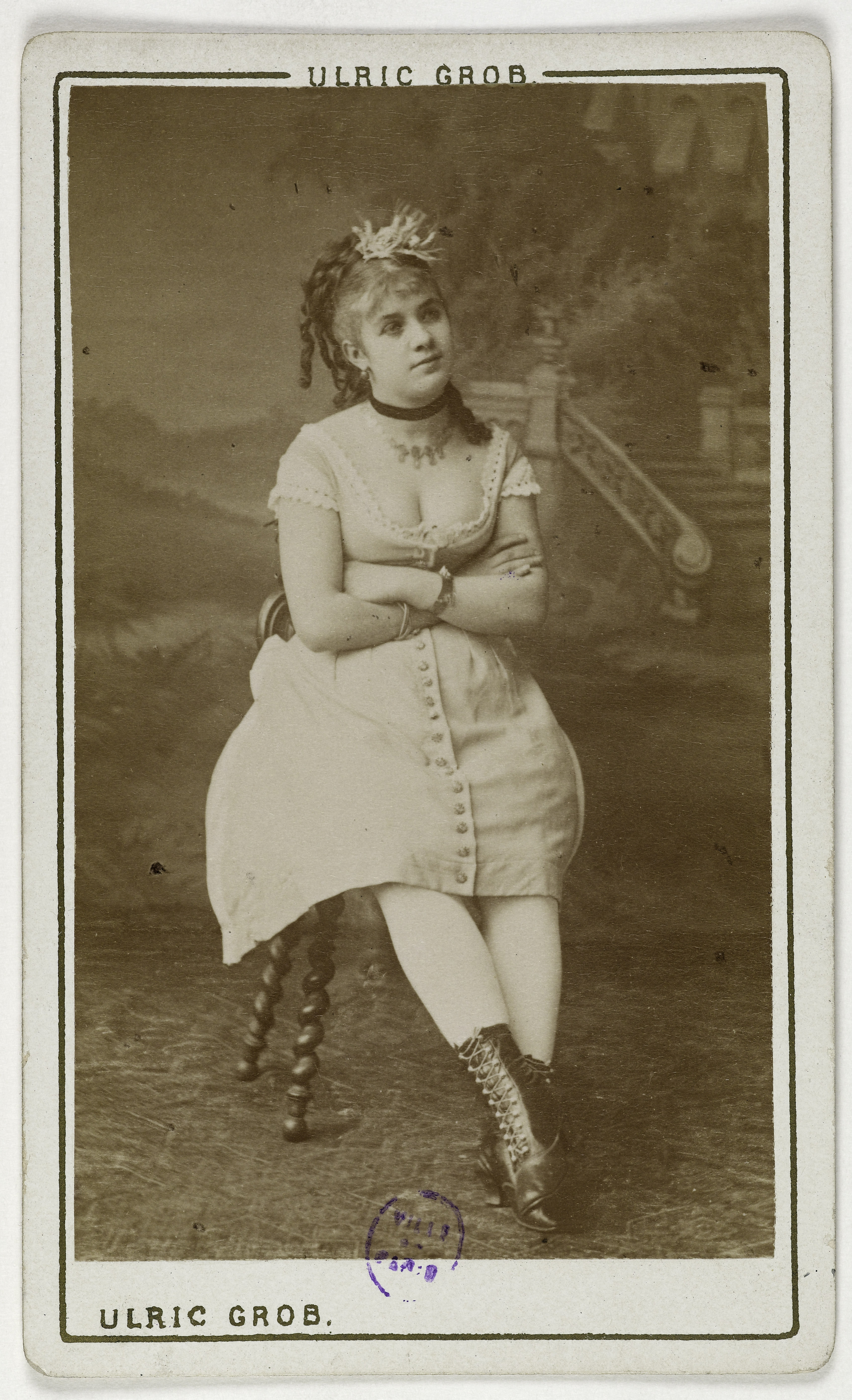 Ulric Grob, Portrait de Hadington, actrice