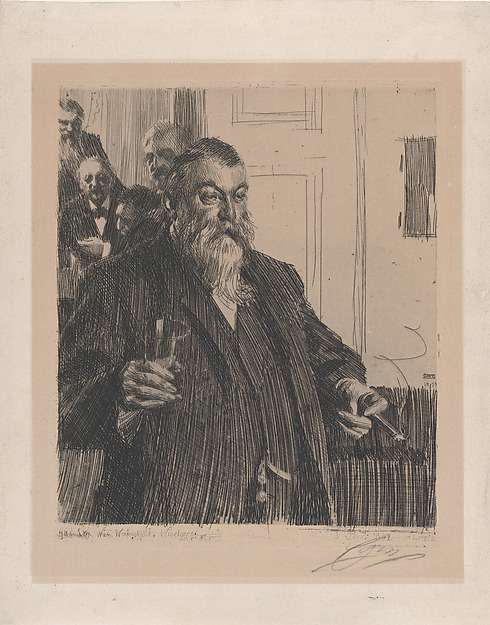 Anders Zorn, A Toast II