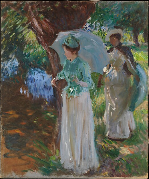 John Singer Sargent, Two Girls with Parasols
