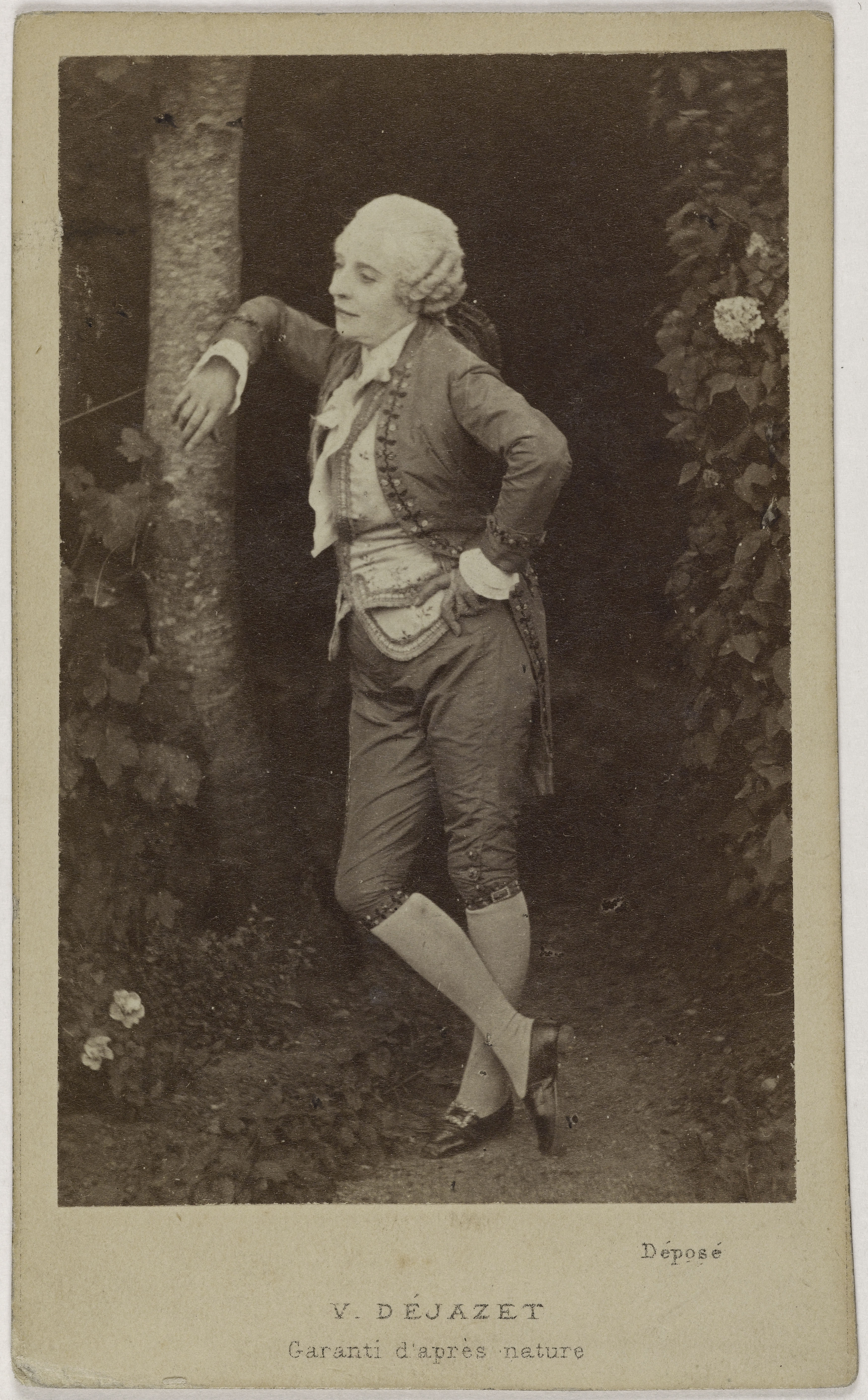 Joseph Tourtin, Portrait de Virginie Dejazet (1798-1875), (actrice et fondatrice du théâtre Dejazet)