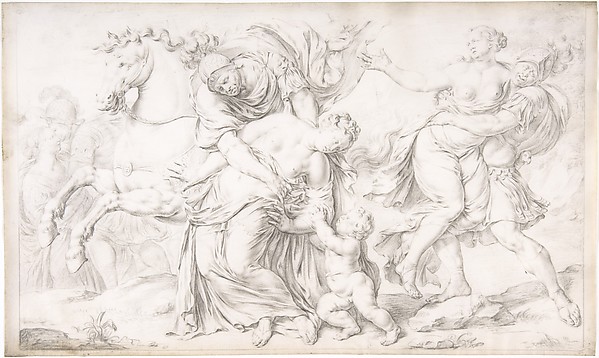 Willem van Mieris, The Rape of the Sabines