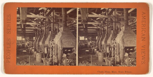 Unknown, Chain Shop, Mass. State Prison. [Boston]