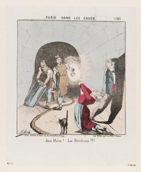 Colomb, B. (Moloch), Paris Dans Les Caves