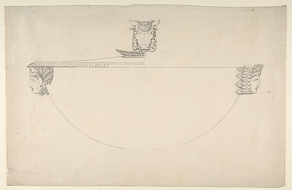 Anonymous, French, 19th century, Design for an Empire Covered Dish