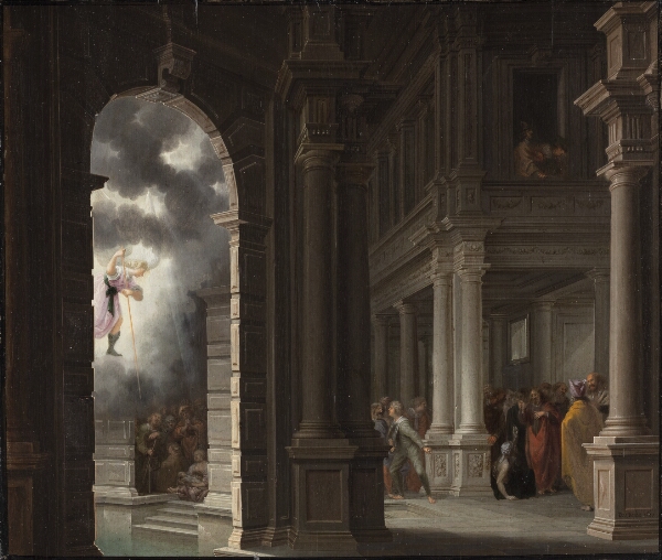 Dirck van Delen, Kristus helbreder ved Bethesda dam