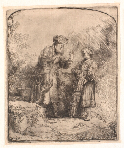 Rembrandt van Rijn, Abraham og Isak