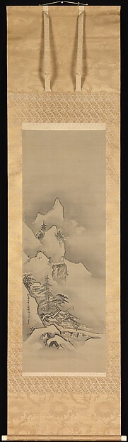 Kano Tan'yū, Winter Landscape
